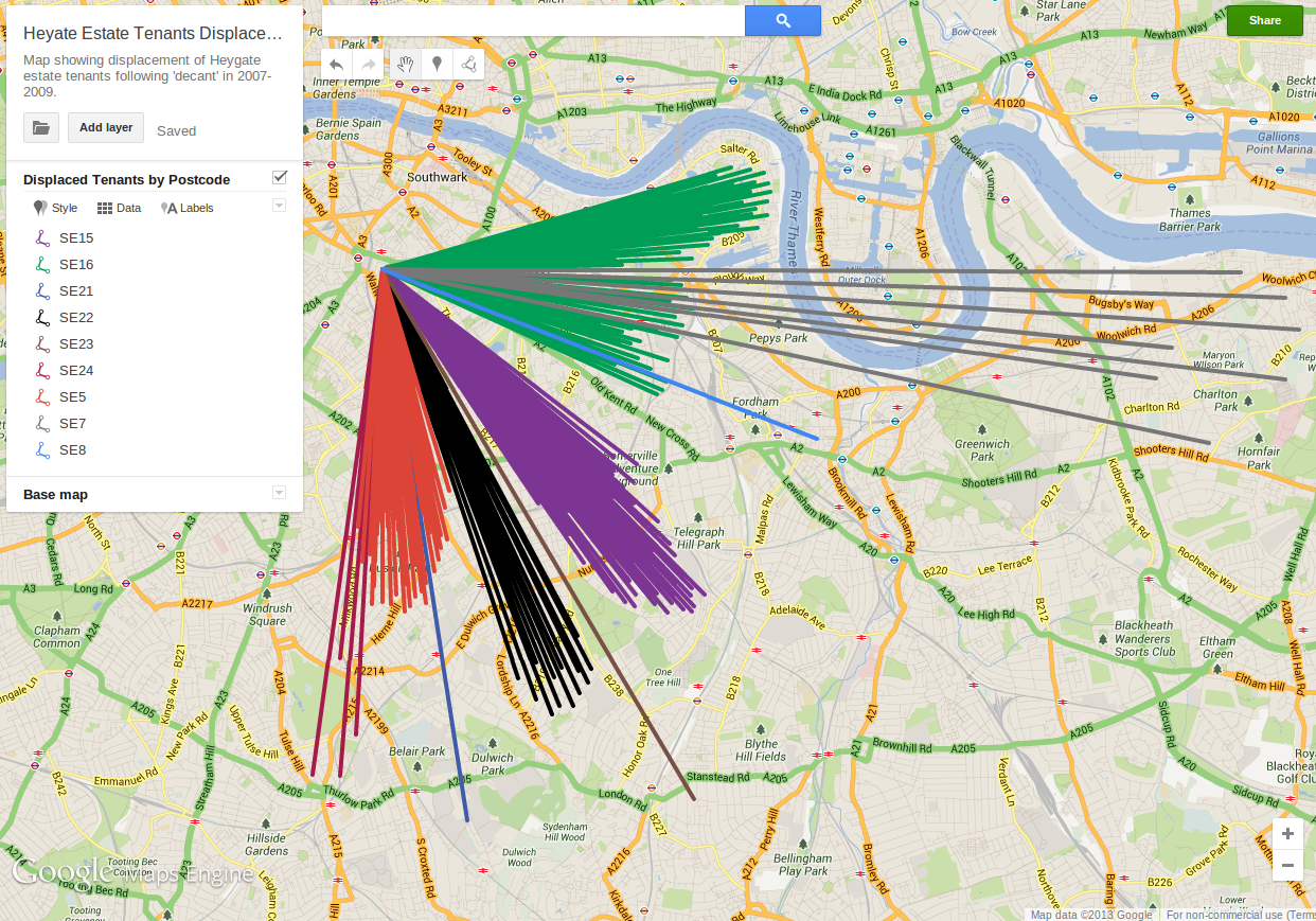 The Heygate Diaspora