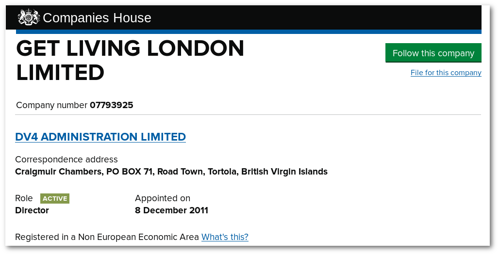 Get Living London - get lost HMRC